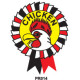 CHICKEN - Rosette - 1000 Full colour