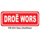DROE WORS - 1000 Full colour