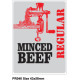 MINCED BEEF -  REGULAR - 1000 Full colour
