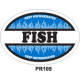 OVAL FISH - KEEP REFRIGERATED - 1000 Full colour